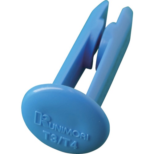 国盛化学　ピンクリップ（３－４ｍｍ用）青　６３１２６－ＰＣ０３０４－ＢＬ　１袋（１００個）1