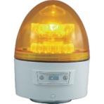 日惠製作所　ニコカプセル　ＶＬ１１Ｂ型　ＬＥＤ回転灯　１１８パイ　黄　ＶＬ１１Ｂ－００３ＡＹ　１台