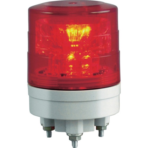 日惠製作所　ニコスリム　ＶＬ０４Ｓ型　ＬＥＤ回転灯　４５パイ　赤　ＶＬ０４Ｓ－０２４ＮＲ　１台1