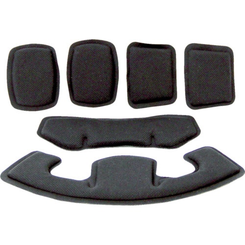 チームウエンディ　Ｅｘｆｉｌ　ＬＴＰ／カーボンヘルメット　コンフォートパッド交換用　７２－ＣＦＰ－ＢＫ　１セット1