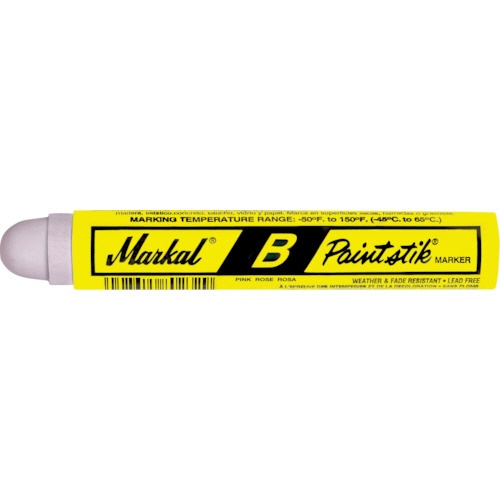 ＬＡ－ＣＯ　Ｍａｒｋａｌ　工業用マーカー　ペイントスティック　Ｂ　ピンク　８０２２７　１本1