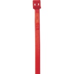 サピゼルコ　セルフィット　カラーケーブルタイ赤　２．５ｍｍ×１００ｍｍ　ＳＥＬ．１０．２０２Ｒ　１パック（１００本）
