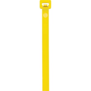 サピゼルコ　セルフィット　カラーケーブルタイ黄　２．５ｍｍ×１００ｍｍ　ＳＥＬ．１４．２０２Ｒ　１パック（１００本）1