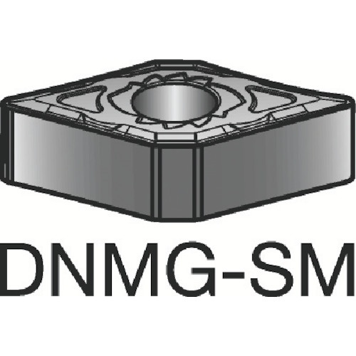 【１０個単位でご注文ください】　サンドビック　Ｔ－Ｍａｘ　Ｐ　旋削用ネガ・チップ　１１０５　ＤＮＭＧ　１５　０４　０８－ＳＭ－１１０５　１個1