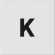 アイマーク　ステンシル　Ｋ　文字サイズ５０×４０ｍｍ　ＡＳＴ－Ｋ５０４０　１枚1