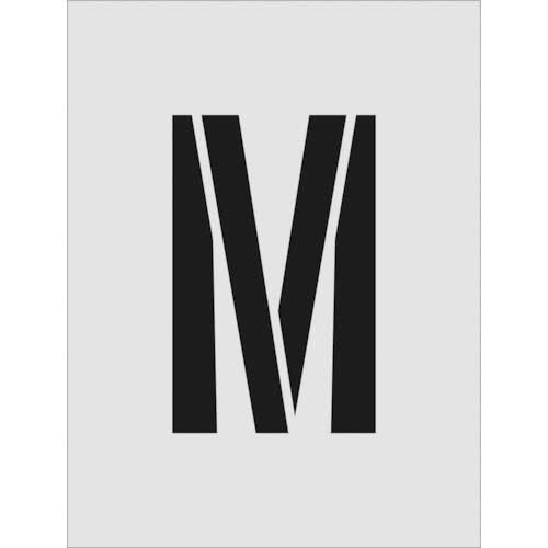 アイマーク　ステンシル　Ｍ　文字サイズ２５０×１２５ｍｍ　ＡＳＴ－Ｍ２５０１２５　１枚1