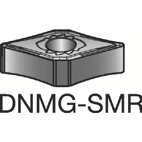 【１０個単位でご注文ください】　サンドビック　Ｔ－Ｍａｘ　Ｐ　旋削用ネガ・チップ　１１１５　ＤＮＭＧ　１５　０４　０８－ＳＭＲ－１１１５　１個1