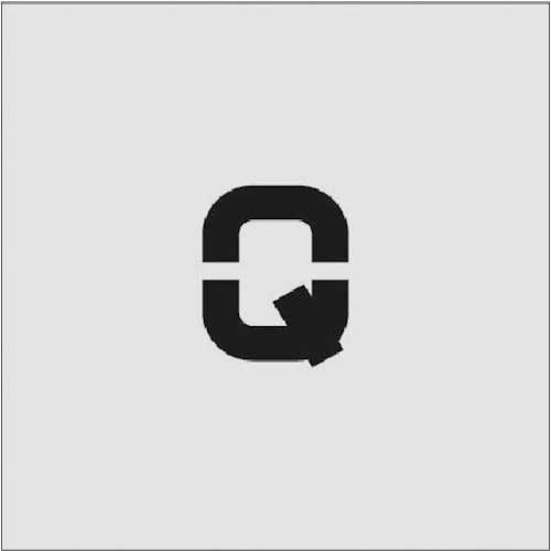 アイマーク　ステンシル　Ｑ　文字サイズ５０×４０ｍｍ　ＡＳＴ－Ｑ５０４０　１枚1