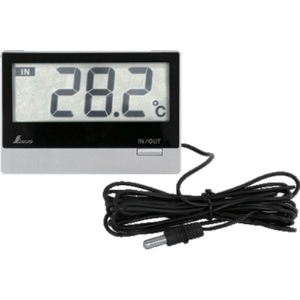 シンワ測定　デジタル温度計　Ｓｍａｒｔ　Ｂ　室内・室外　防水外部センサー　７３１１７　１個1
