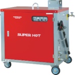 スーパー工業　モーター式高圧洗浄機（温水タイプ）　ＳＨＪ－１５１０Ｓ－５０ＨＺ　１台