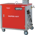 スーパー工業　モーター式高圧洗浄機（温水タイプ）　ＳＨＪ－１５１０Ｓ－６０ＨＺ　１台