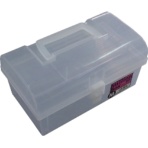 明邦化学工業　ミリオンＢＯＸＭ　透明　ＭＢＯＸ－Ｍ－ＴＭ　１個