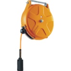 三協リール　エアーホースリール　内径６．５ｍｍ×１３ｍ　ＳＨＳ－２１３Ａ－ＯＲ　１台