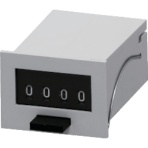 ライン精機　電磁カウンター（リセットツキ）４桁　ＭＣＦ－４Ｘ　ＡＣ１００Ｖ　１個
