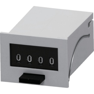 ライン精機　電磁カウンター（リセットツキ）４桁　ＭＣＦ－４Ｘ　ＡＣ１００Ｖ　１個1