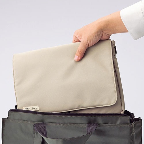 リヒトラブ　ＳＭＡＲＴ　ＦＩＴ　キャリングポーチ　Ｂ５　オリーブ　Ａ－７５７６－２２　１個2