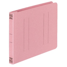 コクヨ　フラットファイルＶ（樹脂製とじ具）　Ｂ６ヨコ　１５０枚収容　背幅１８ｍｍ　ピンク　フ－Ｖ１８Ｐ　１パック（１０冊）