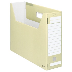 コクヨ　ファイルボックス－ＦＳ（Ｄタイプ）　Ｂ４ヨコ　背幅１０２ｍｍ　黄　Ｂ４－ＬＦＤ－Ｙ　１パック（５冊）