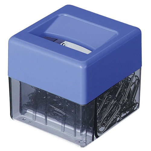 たのめーる】コクヨ マグネットボックス ゼムクリップ小(約208本)付 青 マク-1B 1個の通販