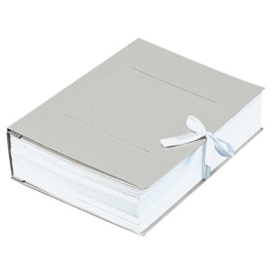 コクヨ　ガバットファイル（紙製）　Ａ４タテ（ひも付き）　１０００枚収容　背幅１３－１１３ｍｍ　グレー　フ－Ｈ９０Ｍ　１セット（１０冊）7
