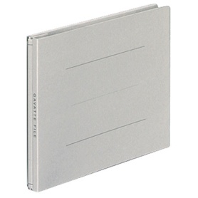 コクヨ　ガバットファイル（紙製）　Ｂ６ヨコ　１０００枚収容　背幅１３－１１３ｍｍ　グレー　フ－９８Ｍ　１セット（１０冊）