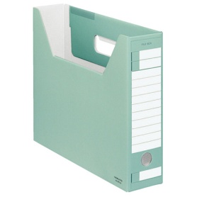 コクヨ　ファイルボックス－ＦＳ（Ｄタイプ）　Ａ４ヨコ　背幅７５ｍｍ　緑　Ａ４－ＳＦＤ－Ｇ　１パック（５冊）