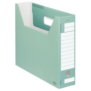 コクヨ　ファイルボックス－ＦＳ（Ｄタイプ）　Ａ４ヨコ　背幅７５ｍｍ　緑　Ａ４－ＳＦＤ－Ｇ　１パック（５冊）1