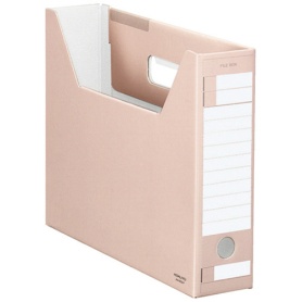 コクヨ　ファイルボックス－ＦＳ（Ｄタイプ）　Ａ４ヨコ　背幅７５ｍｍ　ピンク　Ａ４－ＳＦＤ－Ｐ　１パック（５冊）