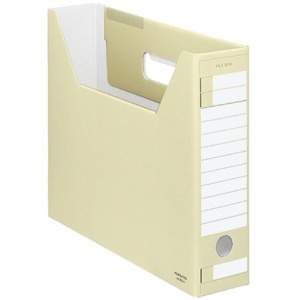 コクヨ　ファイルボックス－ＦＳ（Ｄタイプ）　Ａ４ヨコ　背幅７５ｍｍ　黄　Ａ４－ＳＦＤ－Ｙ　１パック（５冊）1