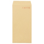 高春堂 ピース 間伐材クラフト封筒 長3 85g/m2 〒枠あり 390-60 1パック(100枚)