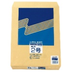 高春堂　ピース　Ｒ４０再生紙クラフト封筒　角２　８５ｇ／ｍ2　６９５　１パック（１００枚）