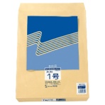 高春堂　ピース　Ｒ４０再生紙クラフト封筒　角１　８５ｇ／ｍ2　７０２　１パック（１００枚）