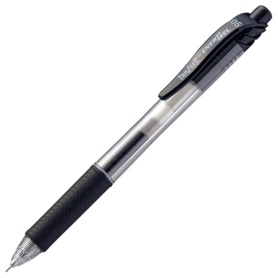 ＴＡＮＯＳＥＥ　ノック式ゲルインクボールペン　ニードルタイプ　０．５ｍｍ　黒　１本