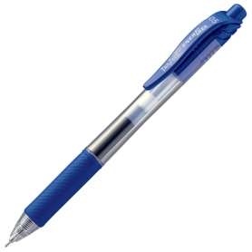 ＴＡＮＯＳＥＥ　ノック式ゲルインクボールペン　ニードルタイプ　０．５ｍｍ　青　１本