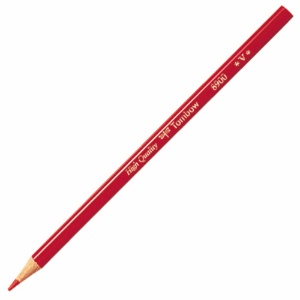 トンボ鉛筆　赤鉛筆　（朱色）　８９００－Ｖ　１箱（１２本）2