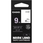 カシオ　ＮＡＭＥ　ＬＡＮＤ　スタンダードテープ　９ｍｍ×８ｍ