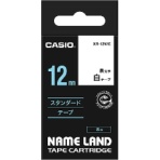 カシオ　ＮＡＭＥ　ＬＡＮＤ　スタンダードテープ　１２ｍｍ×８ｍ