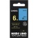 カシオ　ＮＡＭＥ　ＬＡＮＤ　スタンダードテープ　６ｍｍ×８ｍ　青／黒文字　ＸＲ－６ＢＵ　１個1