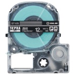 キングジム　テプラ　ＰＲＯ　テープカートリッジ　１２ｍｍ　透明／白文字　ＳＴ１２Ｓ　１個