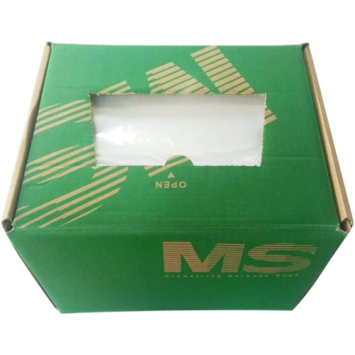 明光商会　シュレッダー用ゴミ袋　ＭＳパック　Ｍサイズ　紐付　１箱（２００枚）1