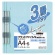 コクヨ　フラットファイルＶ（樹脂製とじ具）　Ａ４タテ　１５０枚収容　背幅１８ｍｍ　青　フ－Ｖ１０－３Ｂ　１パック（３冊）1