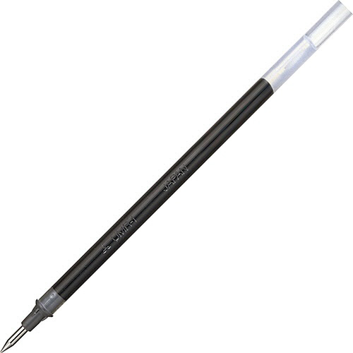 【クリックで詳細表示】三菱鉛筆 ゲルインクボールペン替芯 0.38mm 黒 ユニボール シグノ 極細用 UMR1.24 1箱(10本) UMR1.24
