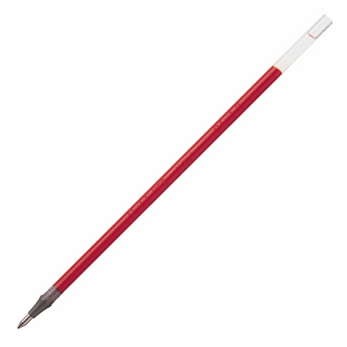 【クリックでお店のこの商品のページへ】ぺんてる ゲルインクボールペン替芯 0.5mm 赤 ハイブリッド用 XKF5-B 1箱(10本) XKF5-B