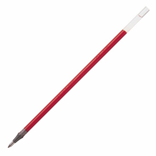 ぺんてる　ゲルインクボールペン替芯　０.５ｍｍ　赤　ハイブリッド用　ＸＫＦ５－Ｂ　１箱（１０本）1