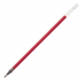 ぺんてる　ゲルインクボールペン替芯　０.５ｍｍ　赤　ハイブリッド用　ＸＫＦ５－Ｂ　１箱（１０本）