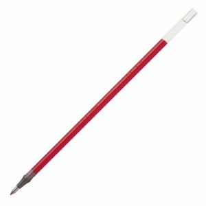 ぺんてる　ゲルインクボールペン替芯　０.５ｍｍ　赤　ハイブリッド用　ＸＫＦ５－Ｂ　１箱（１０本）1