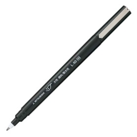 三菱鉛筆　水性サインペン　リブ極細　０．５ｍｍ　黒　Ｌ５０．２４　１本