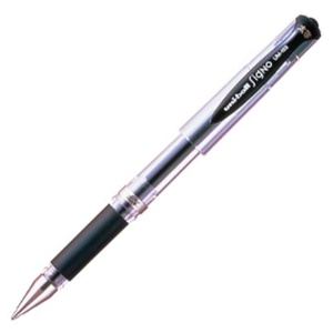 三菱鉛筆　ゲルインクボールペン　ユニボール　シグノ　太字　１．０ｍｍ　黒　ＵＭ１５３．２４　１本1