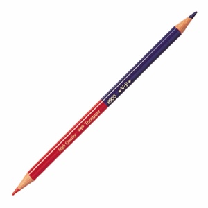 トンボ鉛筆　赤青鉛筆　（朱藍）　８９００－ＶＰ　１箱（１２本）2