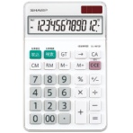 シャープ　エルシーメイト電卓　１２桁　ナイスサイズ　ＥＬ－Ｎ４３２－Ｘ　１台